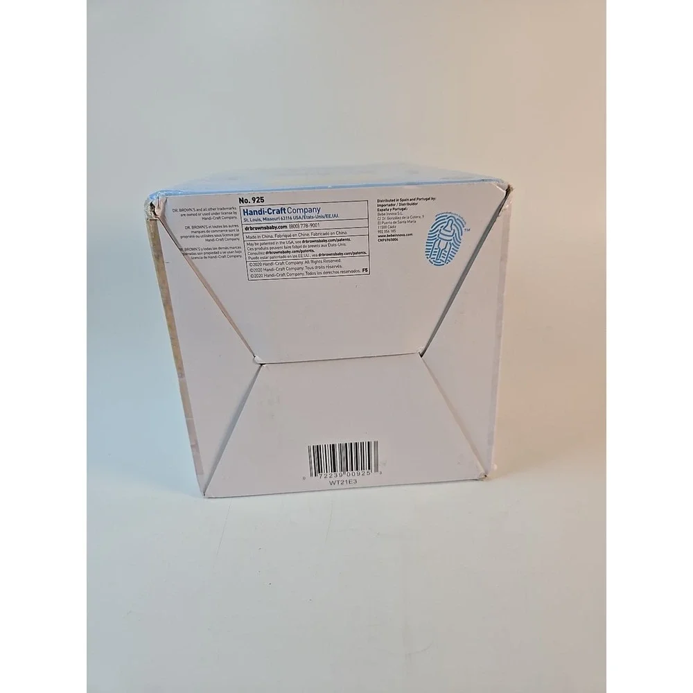 Dr. Brown's Natural Flow Formula Mixing Pitcher 32 oz (Blue) -New -  Open Box